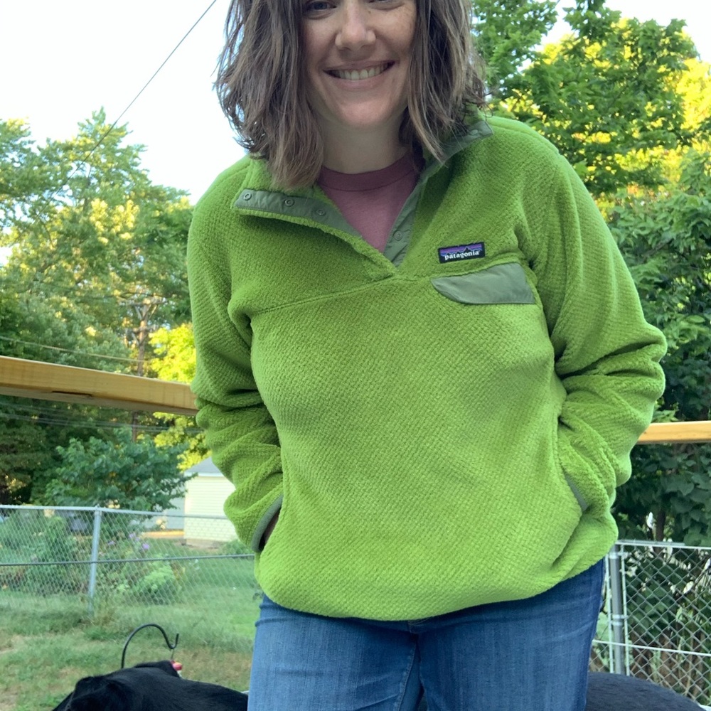 Patagonia snap t pullover Green, large